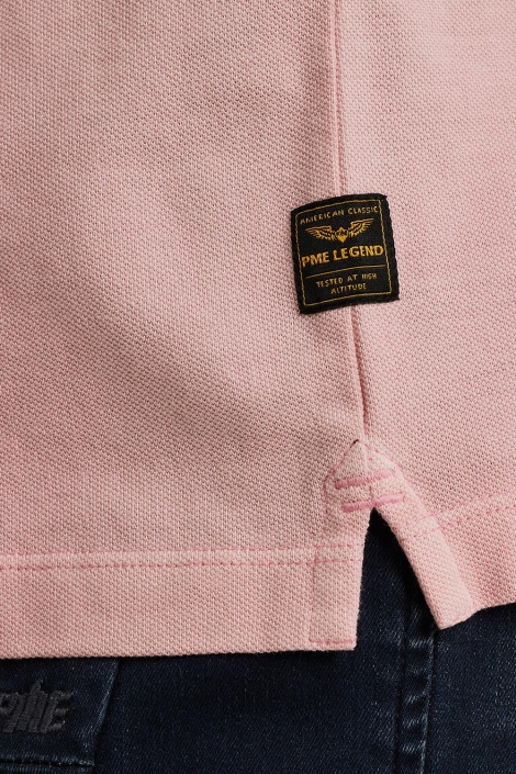 PME legend short sleeve polo garment dyed piq